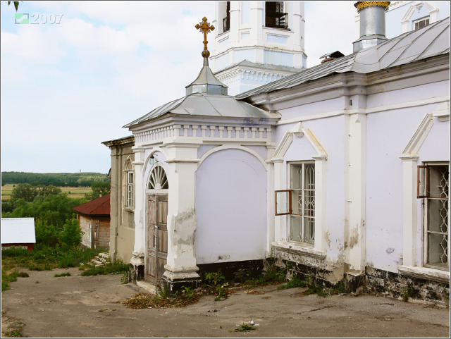Церковь Благовещения Пресвятой Богородицы, Касимов (Касимовский район и г. Касимов, Рязанская область). архитектурные детали, Южное крыльцо