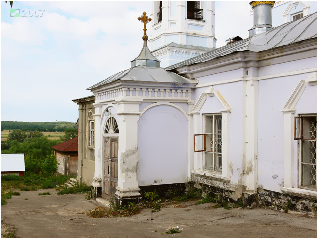 Касимов. Церковь Благовещения Пресвятой Богородицы. архитектурные детали, Южное крыльцо