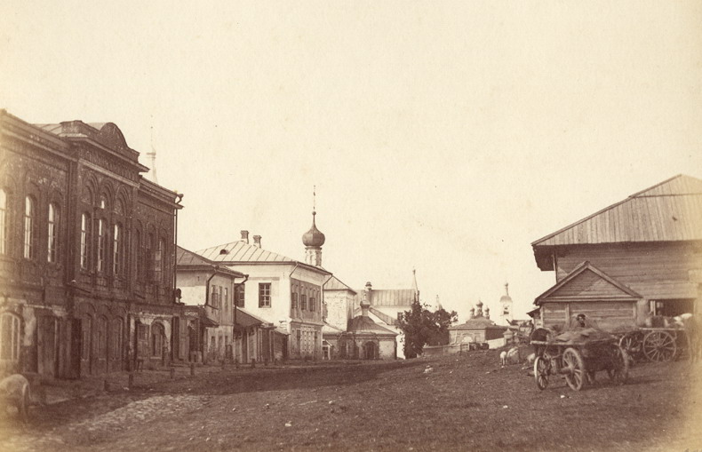 Соборная площадь и Благовещенская церковь. Начало XX века. runivers.ru, архивная фотография. Церковь Благовещения Пресвятой Богородицы, Касимов (Касимовский район и г. Касимов, Рязанская область)