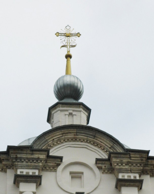 Церковь Успения Пресвятой Богородицы, Касимов (Касимовский район и г. Касимов, Рязанская область). архитектурные детали, Завершение колокольни церкви
