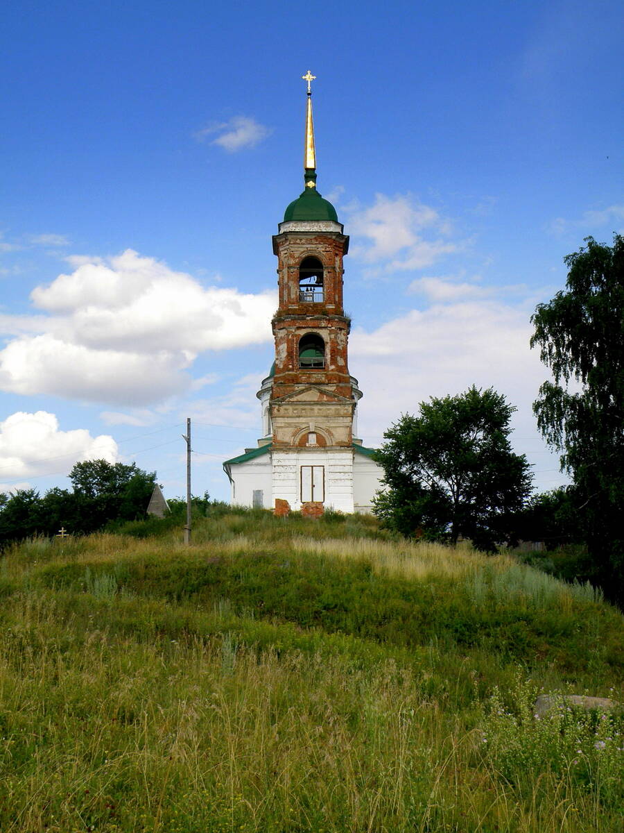 Церковь Илии Пророка, Касимов (Касимовский район и г. Касимов, Рязанская область). архитектурные детали, Колокольня