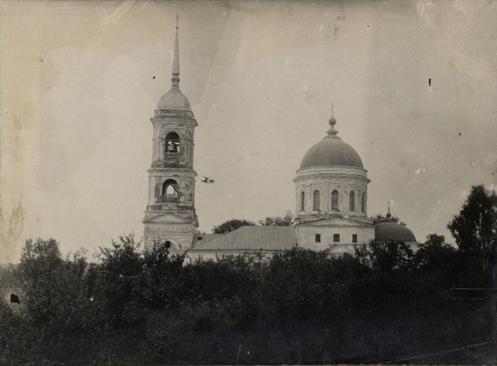 Ильинская церковь. 1920-е гг., архивная фотография. Церковь Илии Пророка на Старом посаде, Касимов (Касимовский район и г. Касимов, Рязанская область)