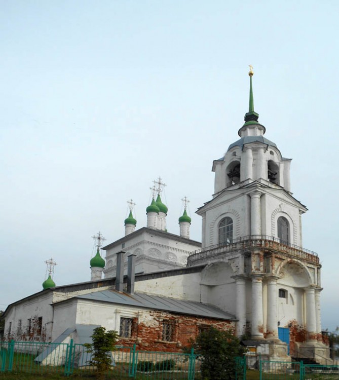 Церковь Богоявления Господня, Касимов (Касимовский район и г. Касимов, Рязанская область). фасады, вид с с-з