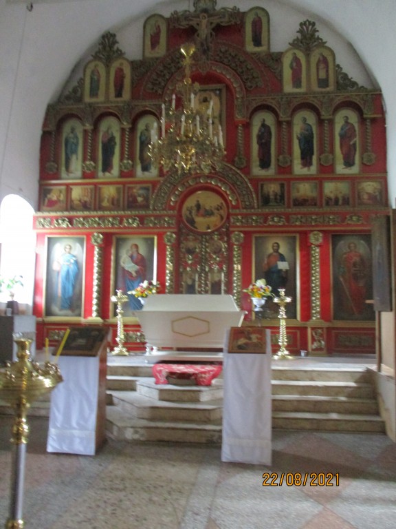 Церковь Богоявления Господня, Касимов (Касимовский район и г. Касимов, Рязанская область). интерьер и убранство, иконостасы