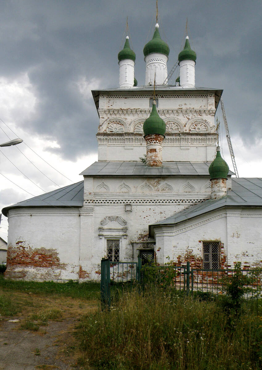 Церковь Богоявления Господня, Касимов (Касимовский район и г. Касимов, Рязанская область). архитектурные детали, Основной объем