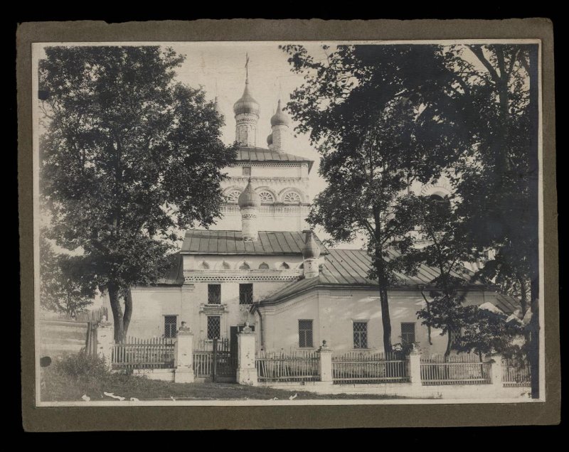 Богоявленская церковь. 1920-е гг. goskatalog.ru, архивная фотография. Церковь Богоявления Господня, Касимов (Касимовский район и г. Касимов, Рязанская область)