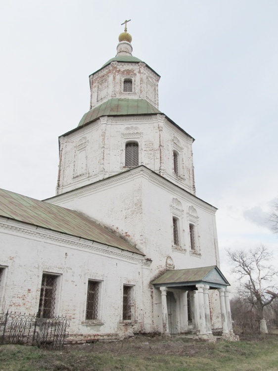 Церковь Преображения Господня, Николо-Погост (Городецкий район, Нижегородская область). архитектурные детали