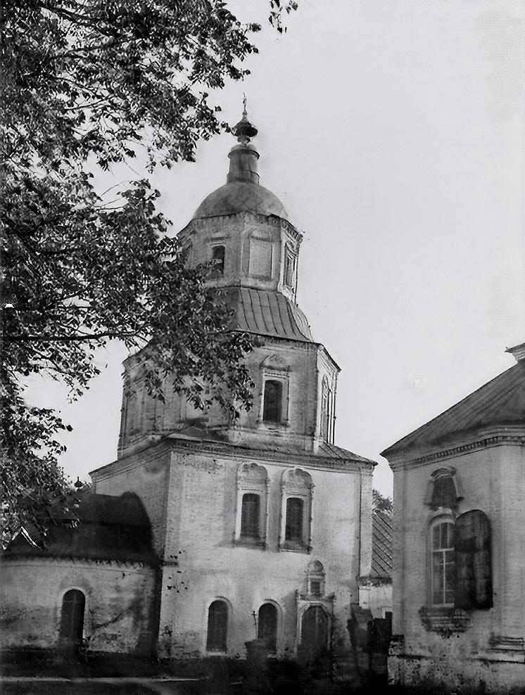 архивная фотография. Церковь Преображения Господня, Николо-Погост (Городецкий район, Нижегородская область)