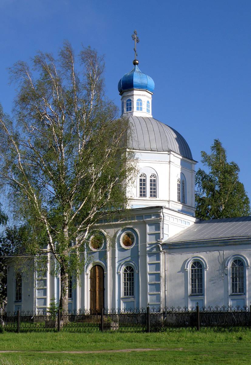 фасады. Церковь Троицы Живоначальной, Саконы (Ардатовский район, Нижегородская область)