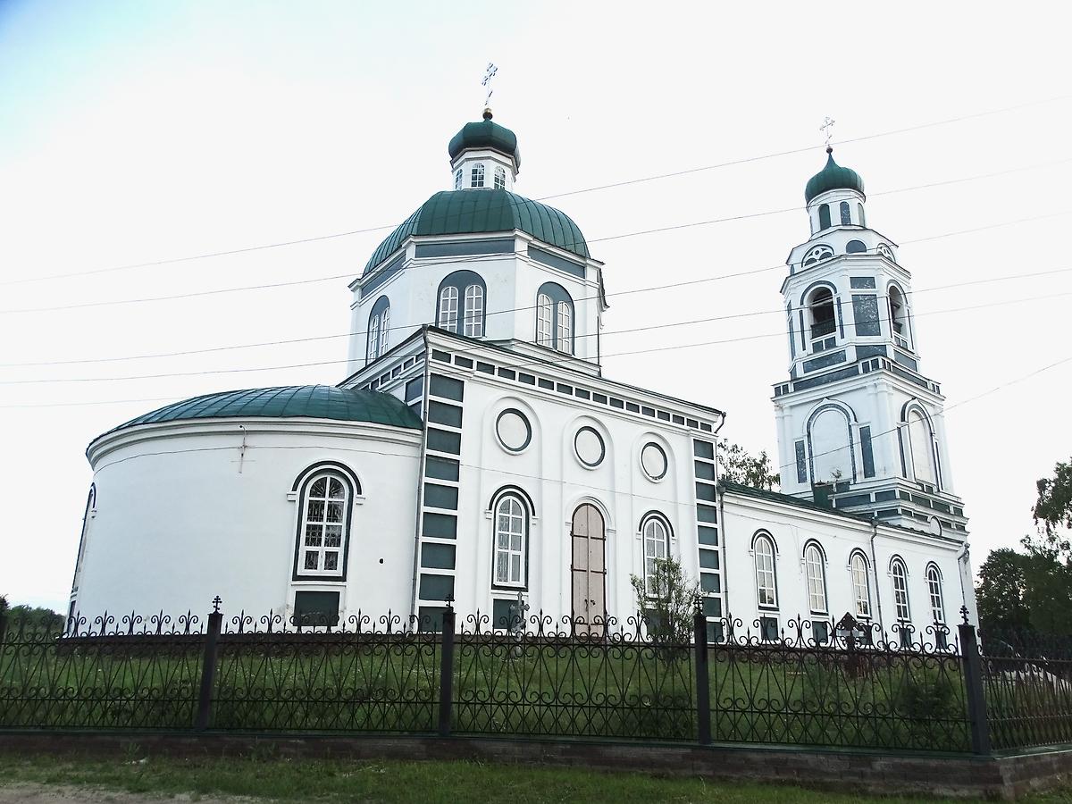 фасады. Церковь Троицы Живоначальной, Саконы (Ардатовский район, Нижегородская область)