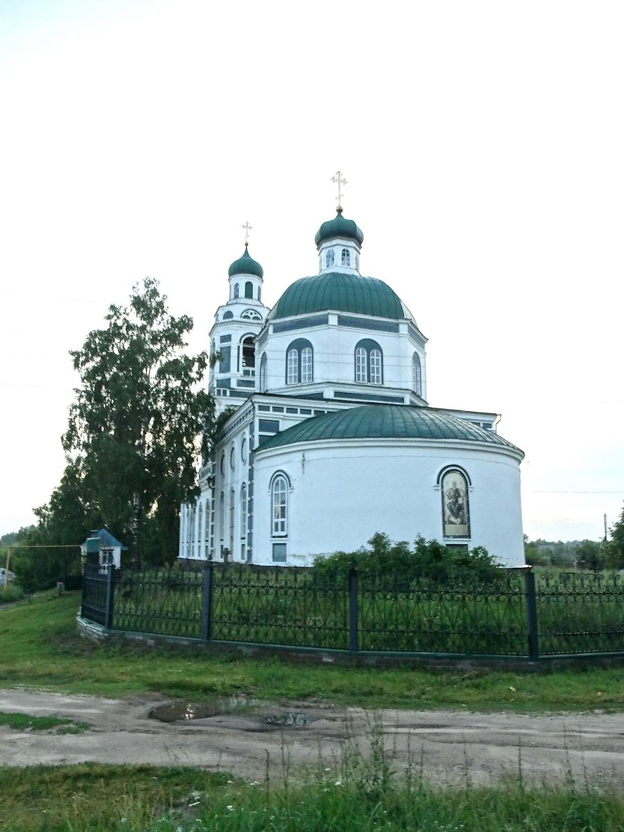 фасады. Церковь Троицы Живоначальной, Саконы (Ардатовский район, Нижегородская область)