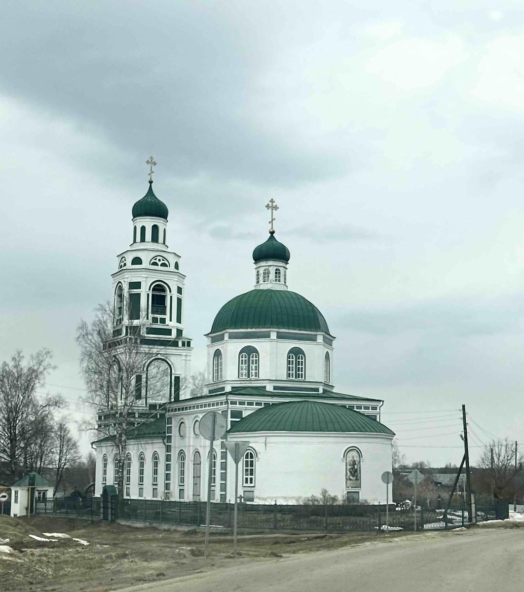 фасады. Церковь Троицы Живоначальной, Саконы (Ардатовский район, Нижегородская область)