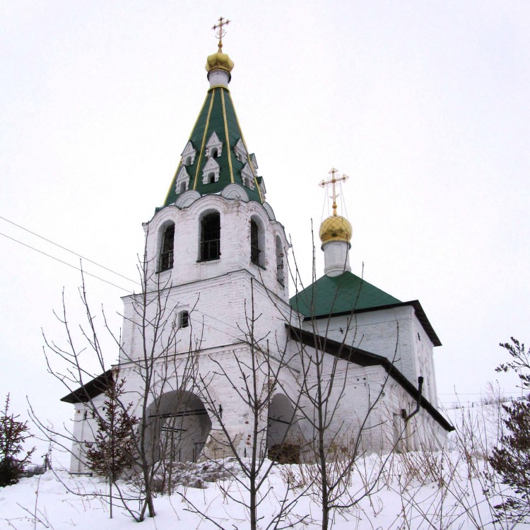 Церковь Преображения Господня (Благовещения Пресвятой Богородицы), Старая Рязань (Спасский район, Рязанская область). фасады, вид с юго-запада