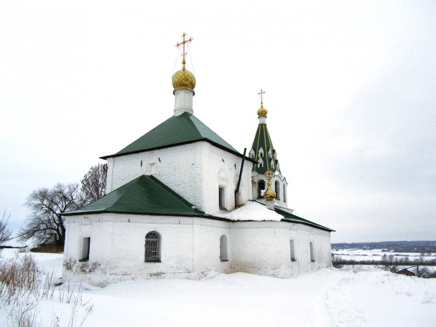 Старая Рязань. Церковь Спаса Преображения (Благовещения Пресвятой Богородицы). фасады, вид с северо-востока