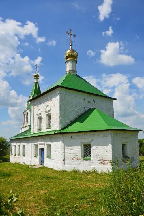 Старая Рязань. Церковь Спаса Преображения (Благовещения Пресвятой Богородицы). фасады