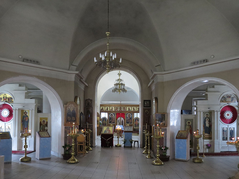 Церковь Космы и Дамиана (Исцеления Спасителем расслабленного) на Маросейке, Басманный (Центральный административный округ (ЦАО), г. Москва). интерьер и убранство