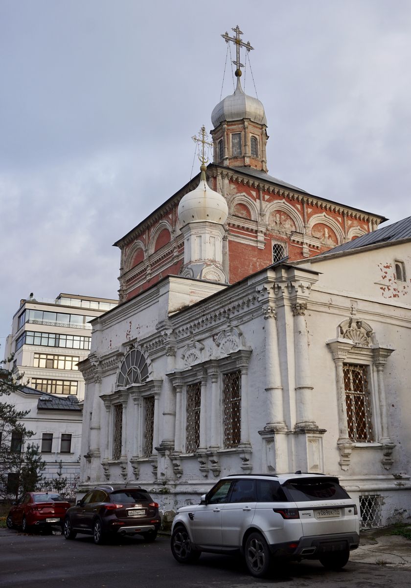 Церковь Введения во храм Пресвятой Богородицы в Барашах, Басманный (Центральный административный округ (ЦАО), г. Москва). архитектурные детали