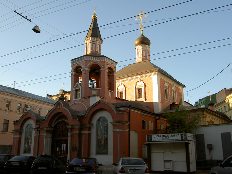 Басманный. Церковь Георгия Победоносца в Старых Лучниках. фасады