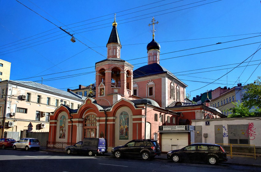 Церковь Георгия Победоносца в Старых Лучниках, Басманный (Центральный административный округ (ЦАО), г. Москва). фасады