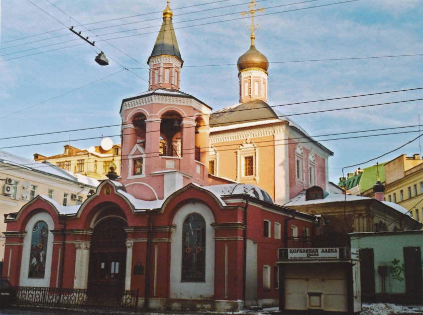 Басманный. Церковь Георгия Победоносца в Старых Лучниках. фасады