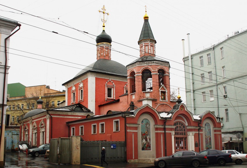 Басманный. Церковь Георгия Победоносца в Старых Лучниках. фасады