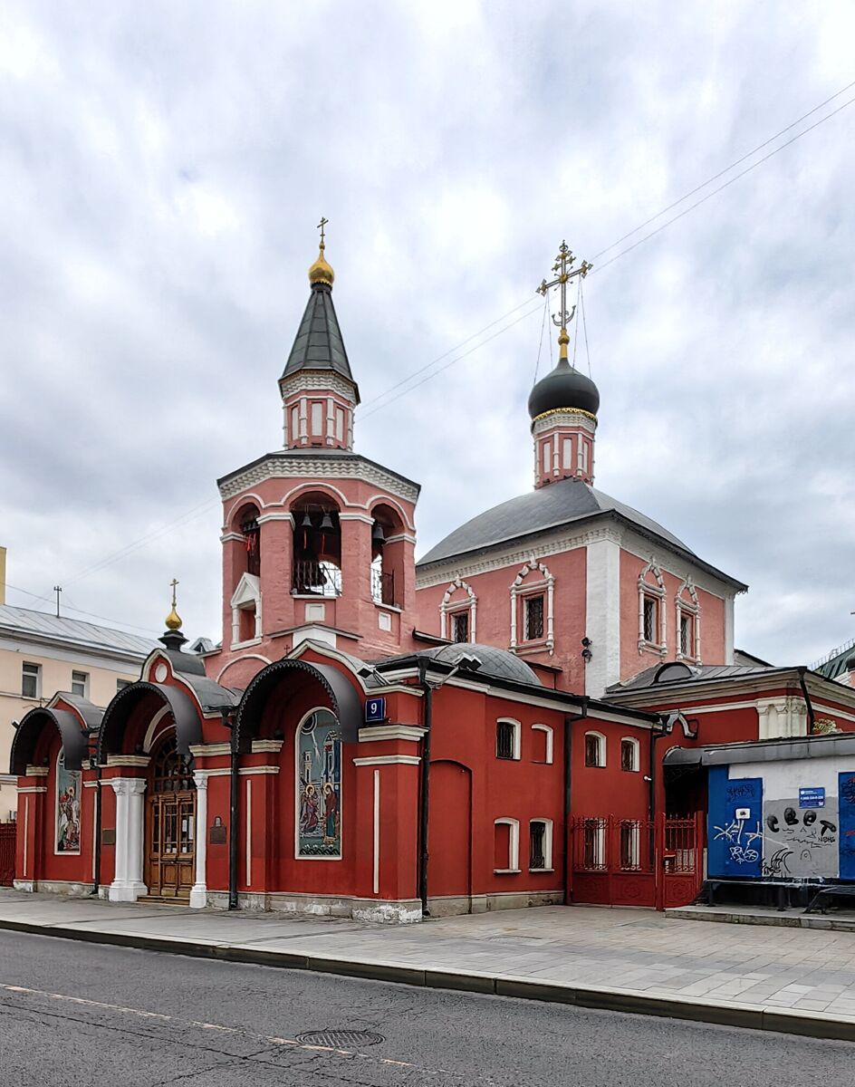 Церковь Георгия Победоносца в Старых Лучниках, Басманный (Центральный административный округ (ЦАО), г. Москва). фасады