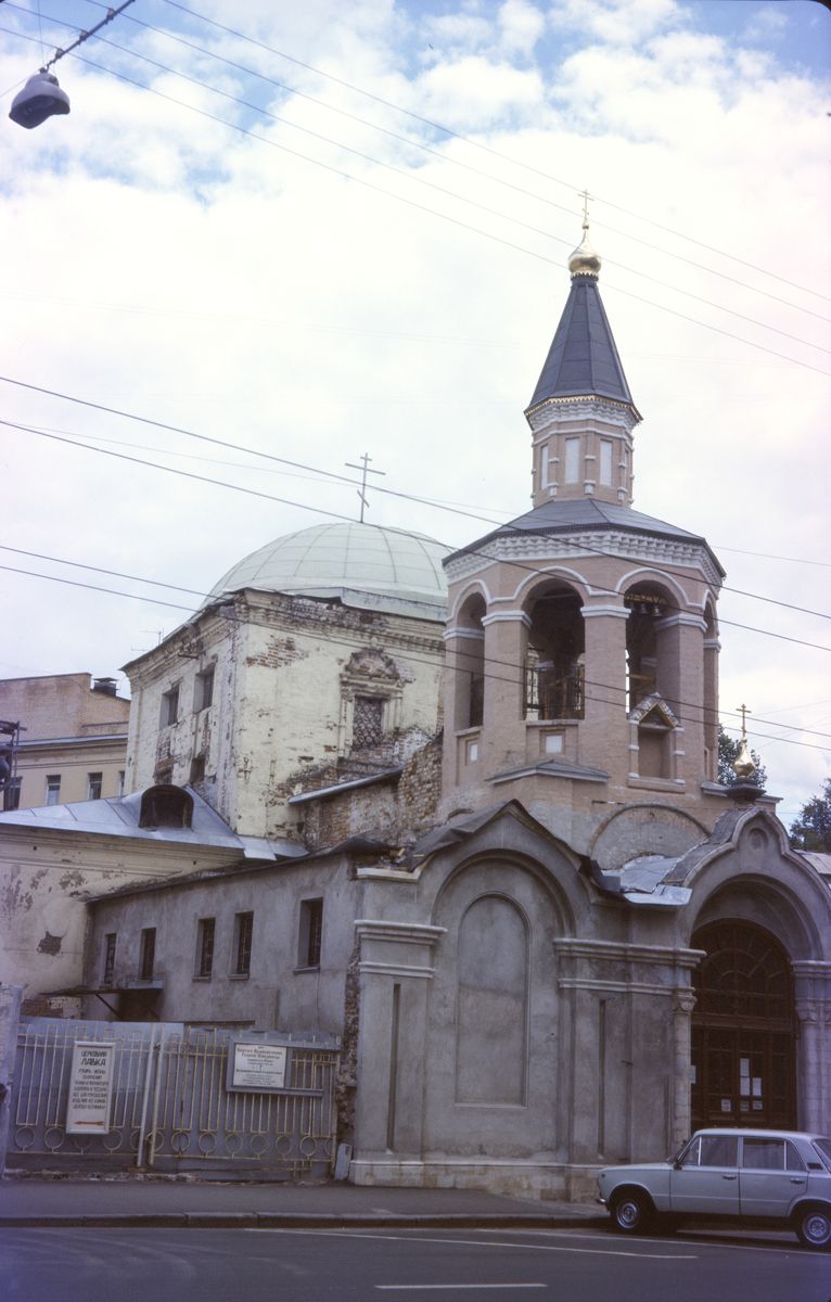 документальные фотографии. Церковь Георгия Победоносца в Старых Лучниках, Басманный (Центральный административный округ (ЦАО), г. Москва)