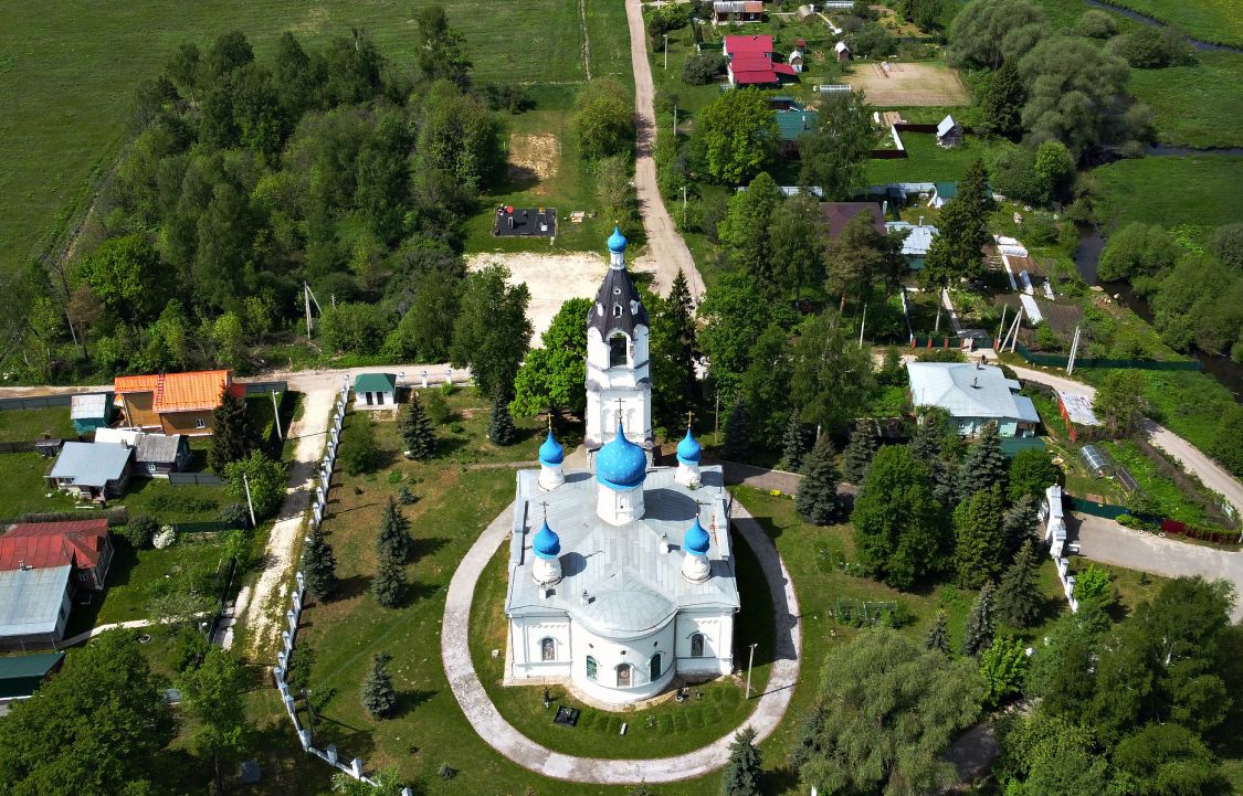 Церковь Казанской иконы Божией Матери, Казанское (Павлово-Посадский городской округ и г. Электрогорск, Московская область). фасады