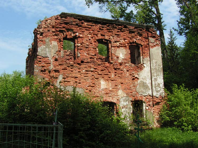 Троица-Чижи, урочище. Церковь Троицы Живоначальной. фасады