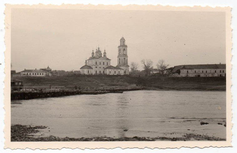 Церковь Николая Чудотворца, Старица (Старицкий район, Тверская область). архивная фотография, Фото 1941 г. с аукциона e-bay.de