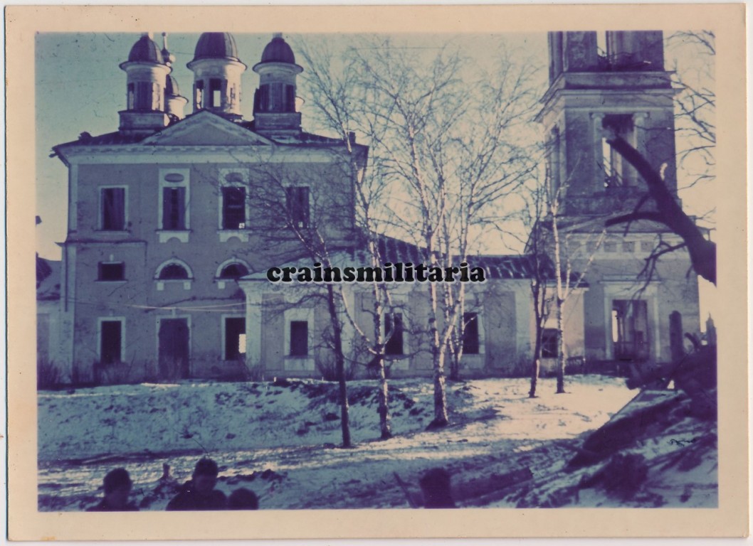 Церковь Николая Чудотворца, Старица (Старицкий район, Тверская область). архивная фотография, Фото 1942 г. с аукциона e-bay.de