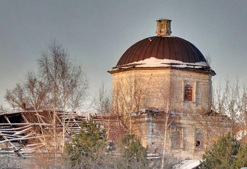 Старица. Церковь Воскресения Христова. архитектурные детали