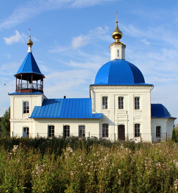 Федосьино. Церковь Рождества Пресвятой Богородицы. фасады