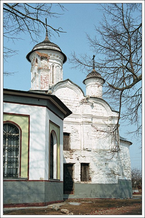 Церковь Зачатия Иоанна Предтечи в Городищах, Коломна (Коломенский городской округ, Московская область). архитектурные детали