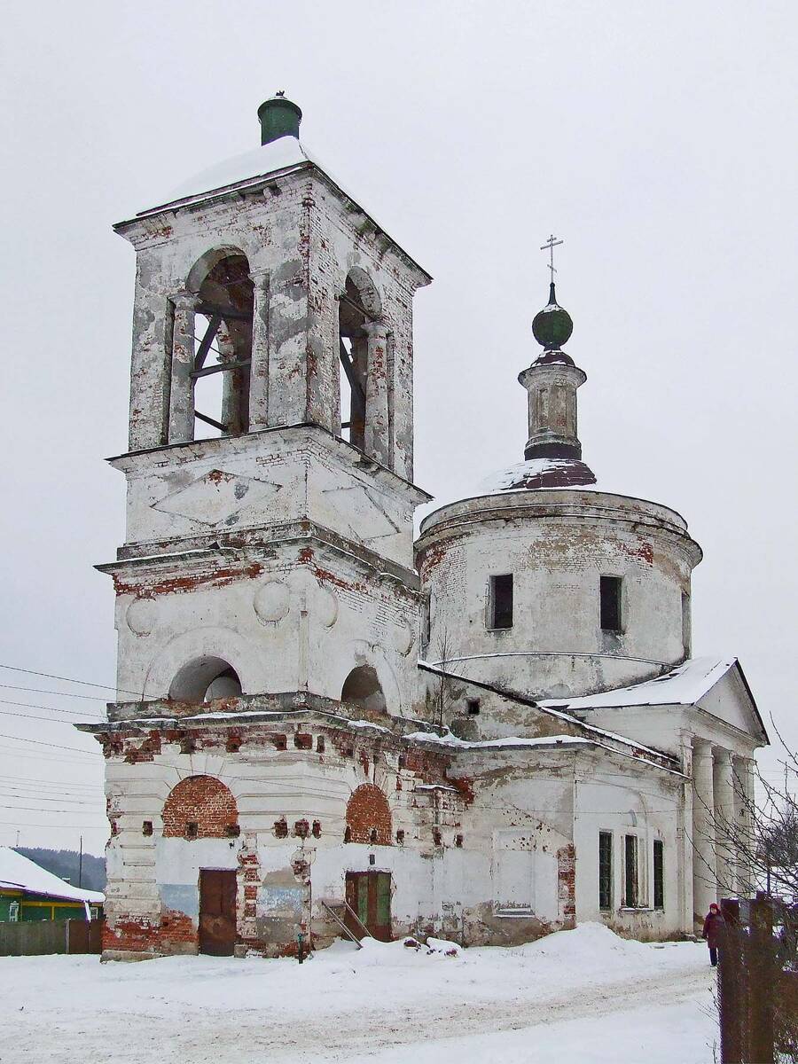 Церковь Преображения Господня на Взгорье, Боровск (Боровский район, Калужская область). фасады