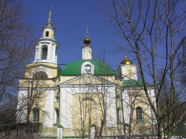 Церковь Рождества Иоанна Предтечи, Садки (Истринский городской округ и ЗАТО Восход, Московская область). фасады, вид с юга