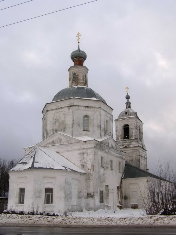 Мошок. Церковь Успения Пресвятой Богородицы. фасады