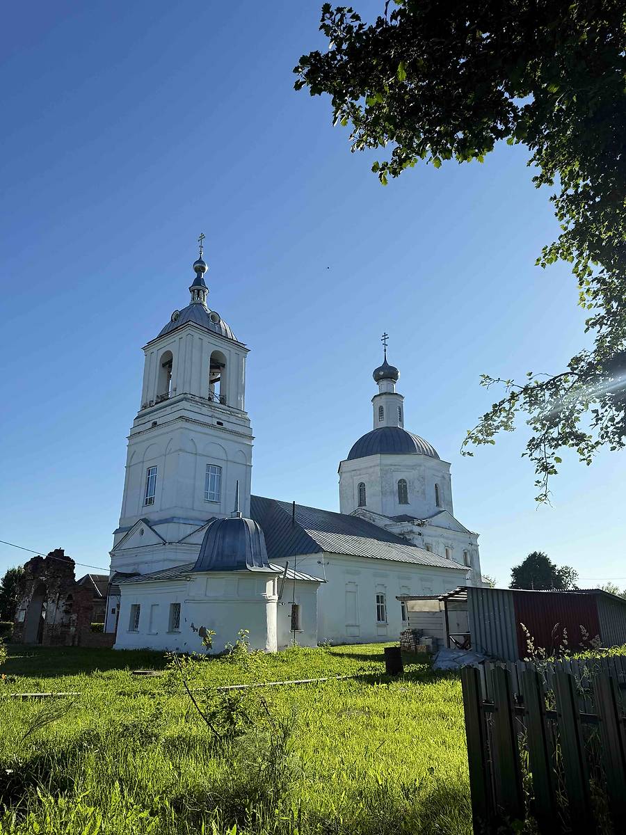 фасады. Церковь Успения Пресвятой Богородицы, Мошок (Судогодский район, Владимирская область)
