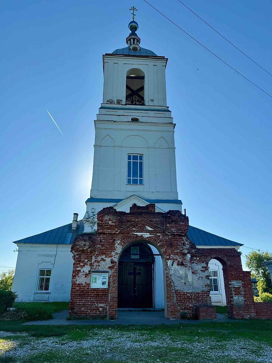 фасады. Церковь Успения Пресвятой Богородицы, Мошок (Судогодский район, Владимирская область)
