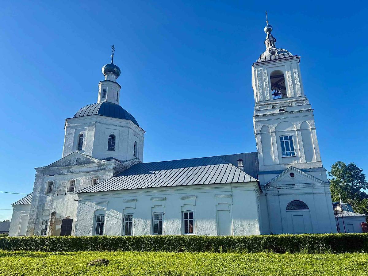 фасады. Церковь Успения Пресвятой Богородицы, Мошок (Судогодский район, Владимирская область)