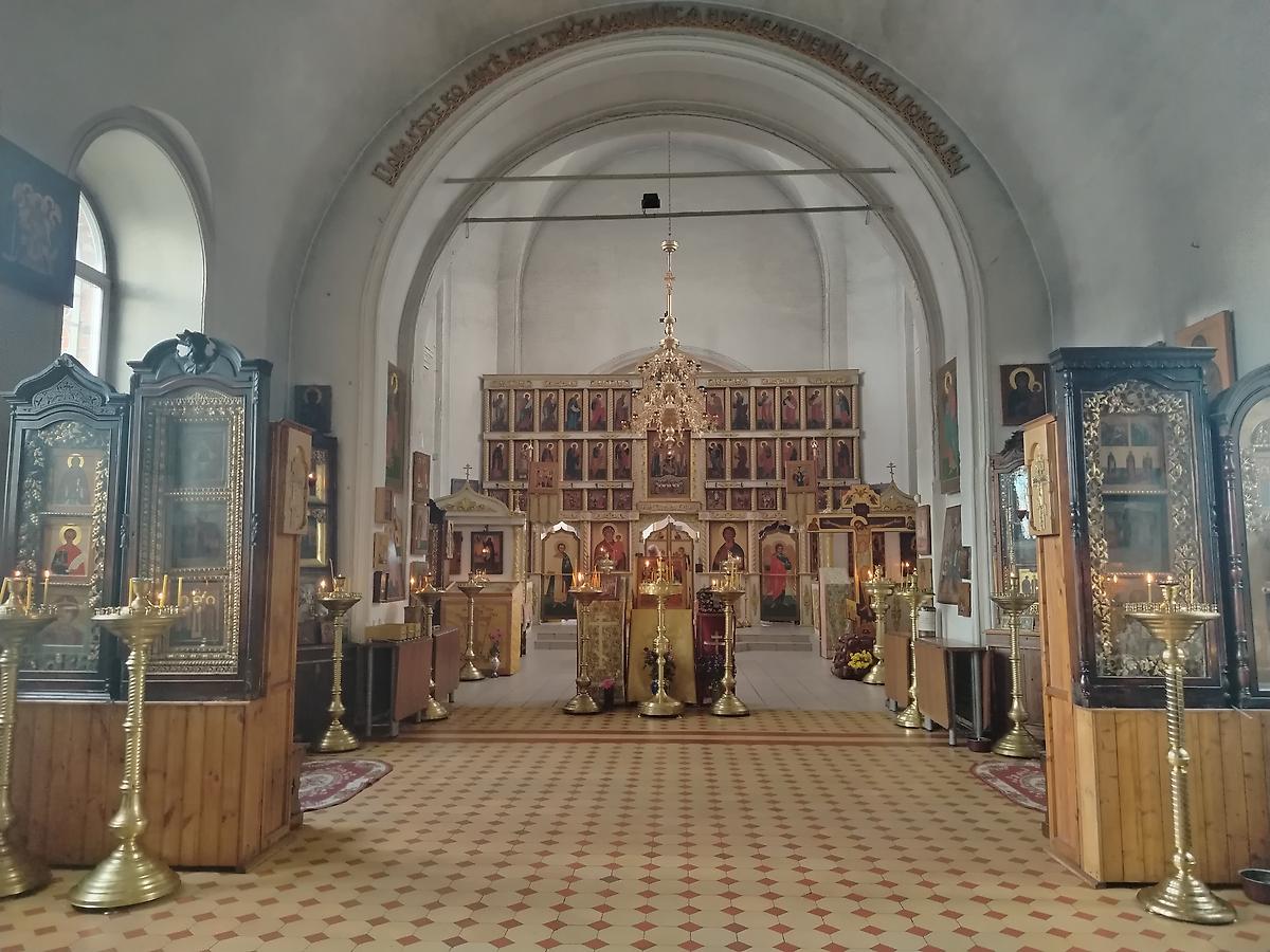 интерьер и убранство. Церковь Введения во храм Пресвятой Богородицы, Боровск (Боровский район, Калужская область)