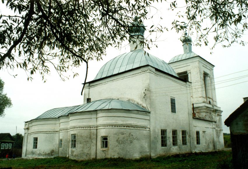 Село архангел владимирская. Церковь в село Бутылицы. Храм Михаила Архангела Меленковский.