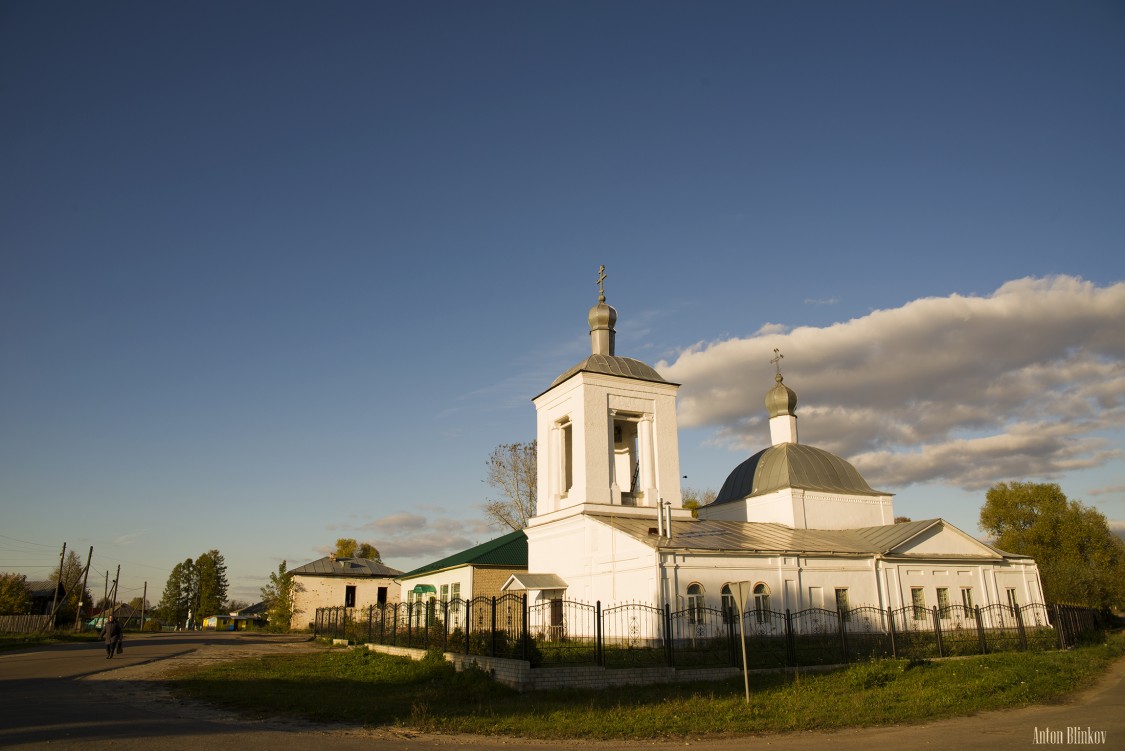 Село архангел владимирская. Храм Михаила Архангела Меленковский.