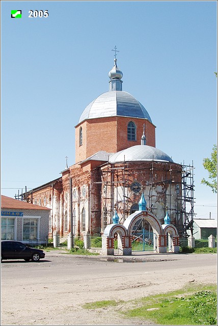 Церковь Николая Чудотворца, Бутылицы (Меленковский район, Владимирская область). дополнительная информация, Общий вид с юго-востока