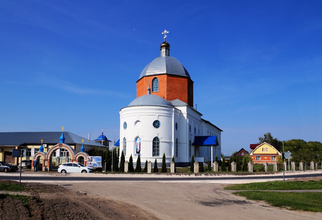 Бутылицы. Церковь Николая Чудотворца. фасады, Вид с северо-востока