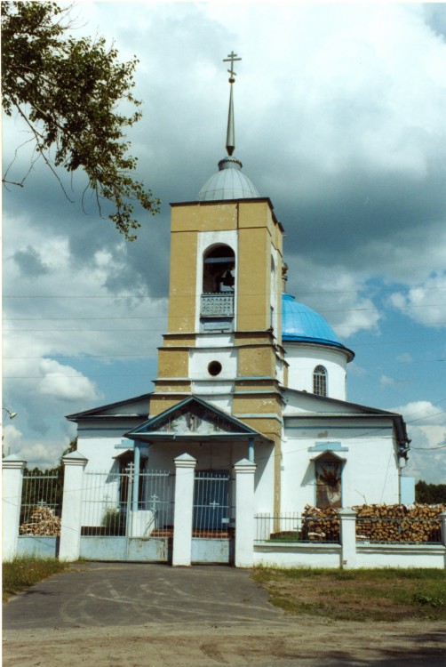 Приклон. Церковь Михаила Архангела. фасады, западный фасад