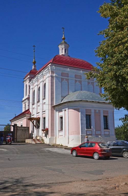 Боровск. Церковь Воздвижения Креста Господня. фасады