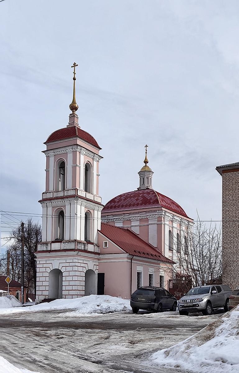 фасады. Церковь Воздвижения Креста Господня, Боровск (Боровский район, Калужская область)