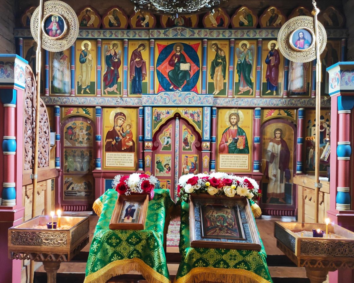 Церковь Покрова Пресвятой Богородицы в Высоком, Боровск (Боровский район, Калужская область). интерьер и убранство