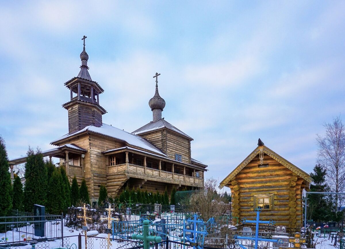 Церковь Покрова Пресвятой Богородицы в Высоком, Боровск (Боровский район, Калужская область). фасады
